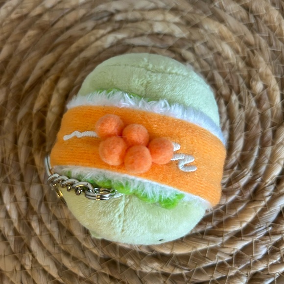 Sumikko Gurashi Ikura Salmon Roe Plush Keychain - Picture 2 of 7